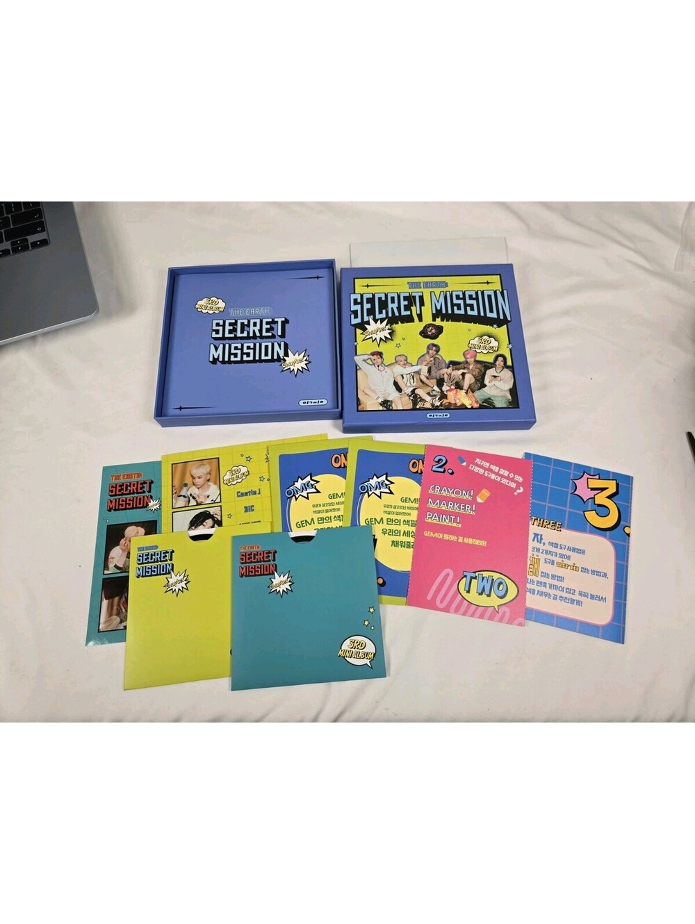 MCND 3rd Mini Album [THE EARTH:SECRET MISSION Chapter.1] REASON CD+Book+Card+etc